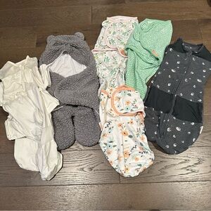 Baby Swaddle Bundle Mix Brands